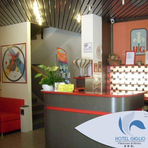 Hotel Giglio Rimini Eksteriør billede